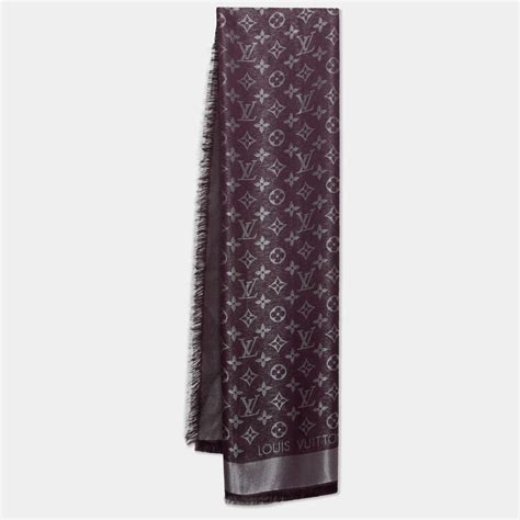 louis vuitton amarante shawl